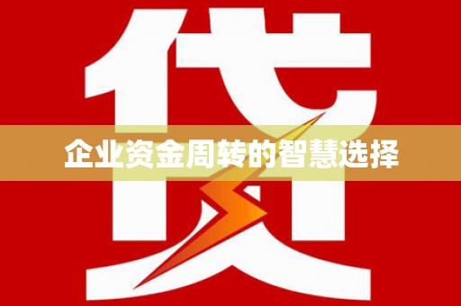 郫县企业资金周转的智慧选择
