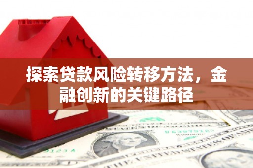 郫县探索贷款风险转移方法，金融创新的关键路径