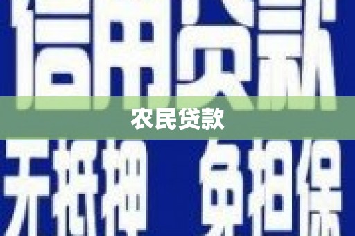 郫县农民贷款