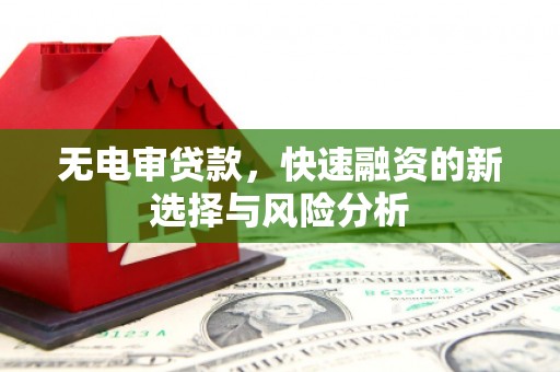 郫县无电审贷款，快速融资的新选择与风险分析