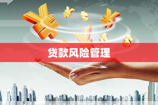 郫县贷款风险管理