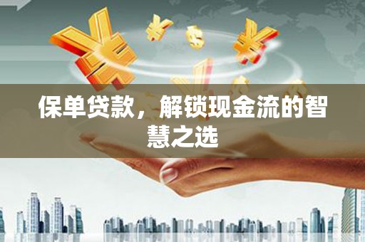 郫县保单贷款，解锁现金流的智慧之选