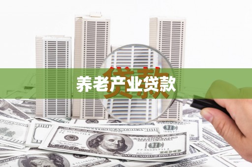 郫县养老产业贷款